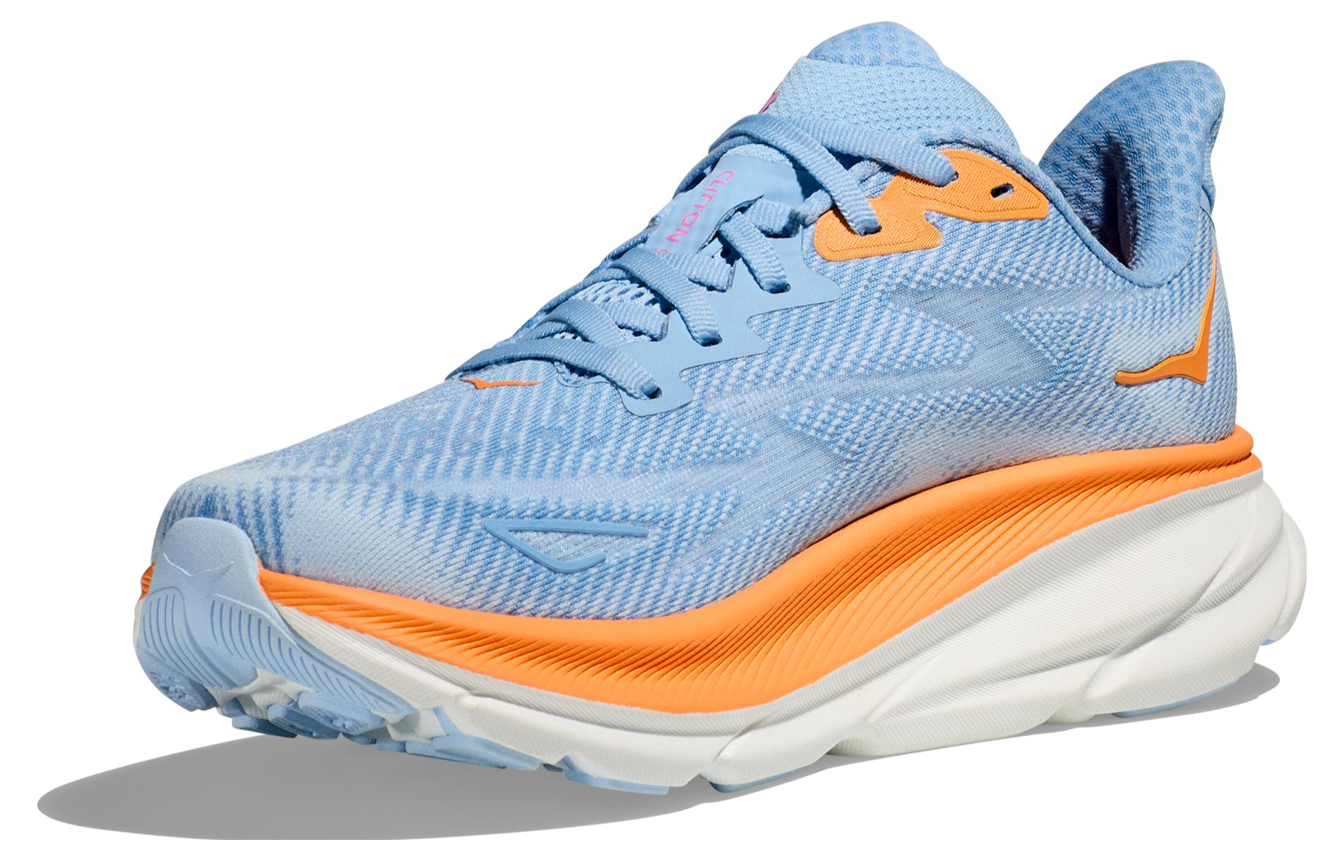 (WMNS) HOKA ONE ONE Clifton 9 Wide 'Airy Blue' 1132211-ABIW