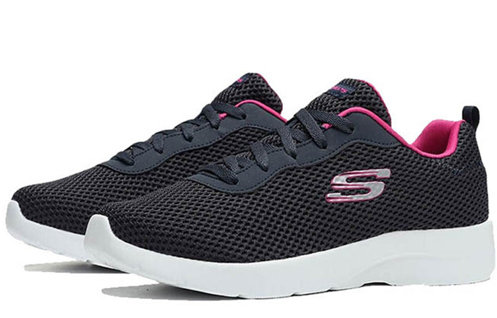 (WMNS) Skechers Low-Top Blue 66666177-NVHP