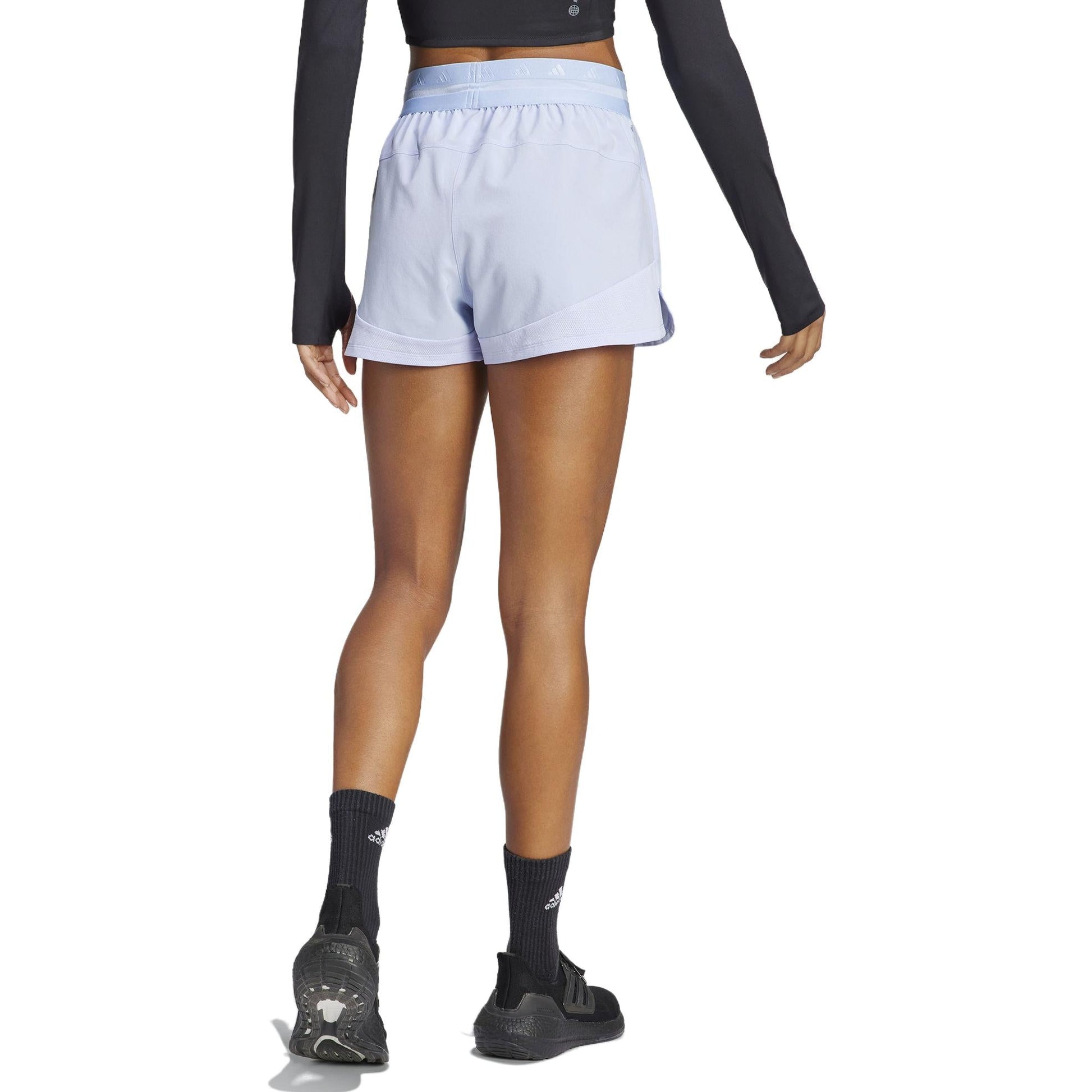 (WMNS) adidas Training Hyperglam Pacer Shorts Asia Sizing 'Teal' IC8058