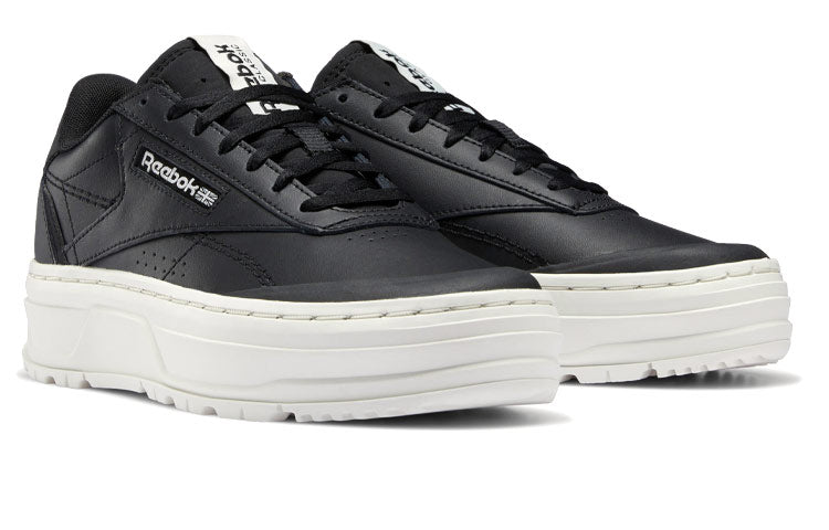 (WMNS) Reebok Club C Double Geo 'Black Chalk' H69142