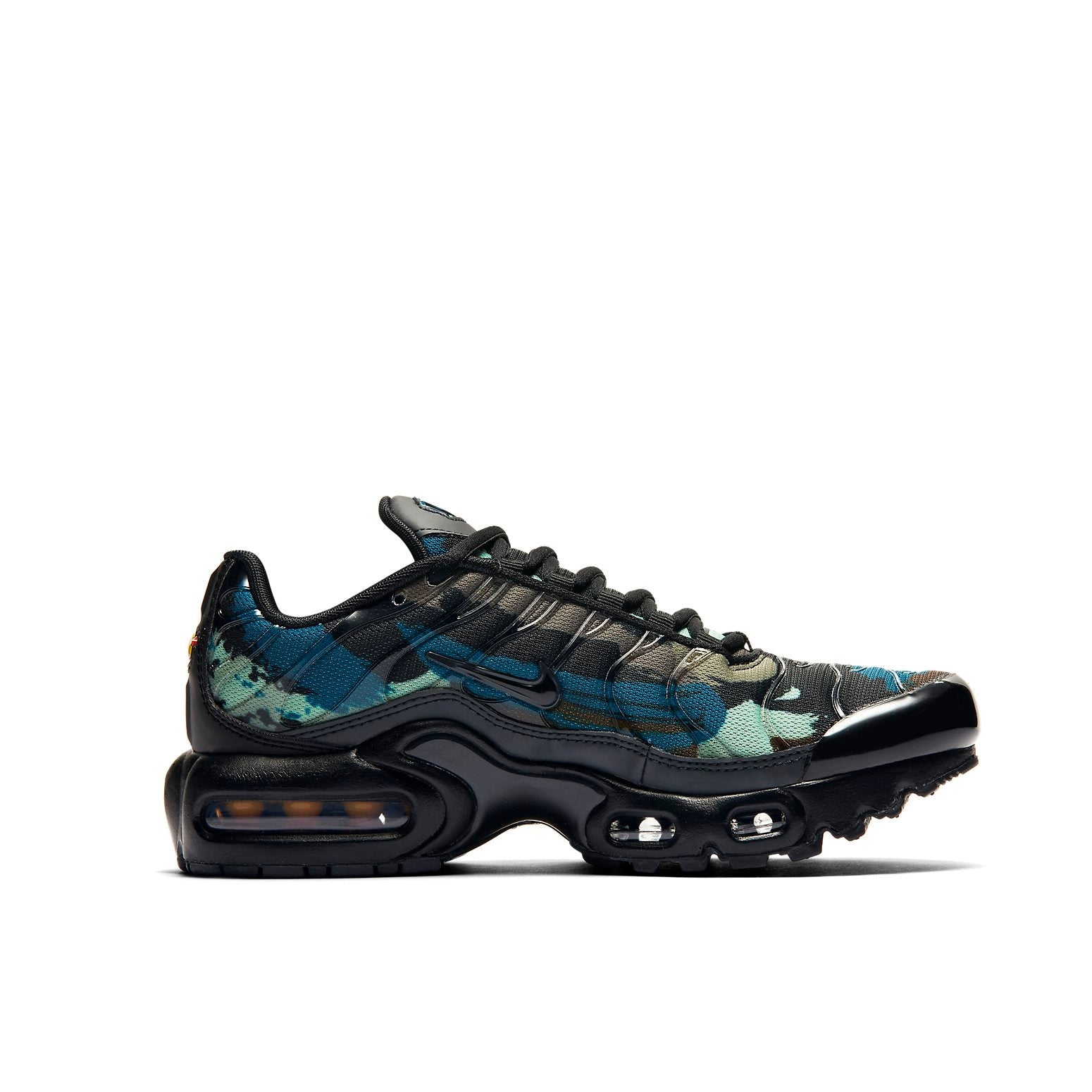 (GS) Nike Air Max Plus 'Camo Black Green' DB2608-001