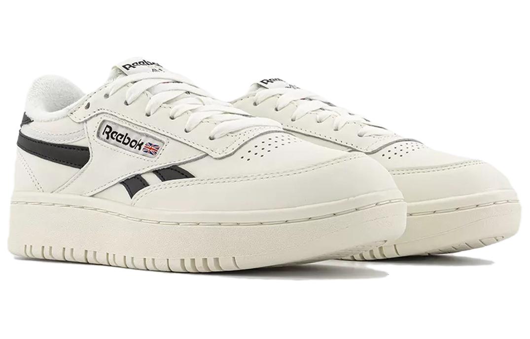 (WMNS) Reebok Club C Double 'Chalk Black' 100010773