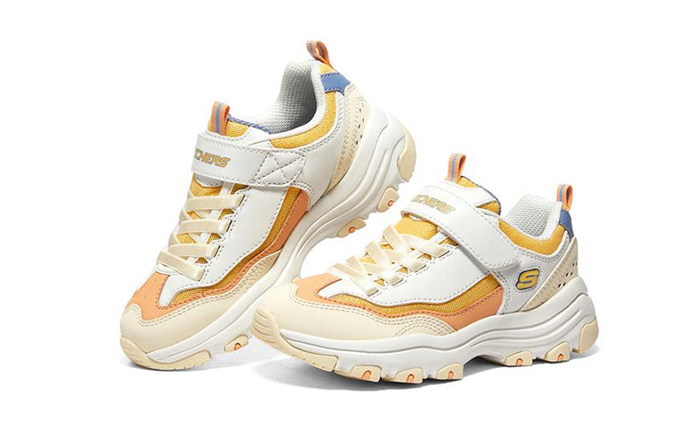 (GS) Skechers I-Conik Shoes 'White Yellow' 8701649L-WYL