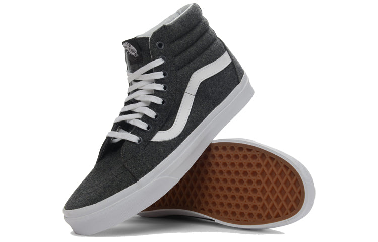 Vans SK8-Hi Reissue Charcoal Cierto Blancas 'Gray White' V004OKJSK