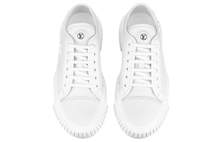 (WMNS) LOUIS VUITTON Squad Trainers 'White with Brown' 1A9ROP