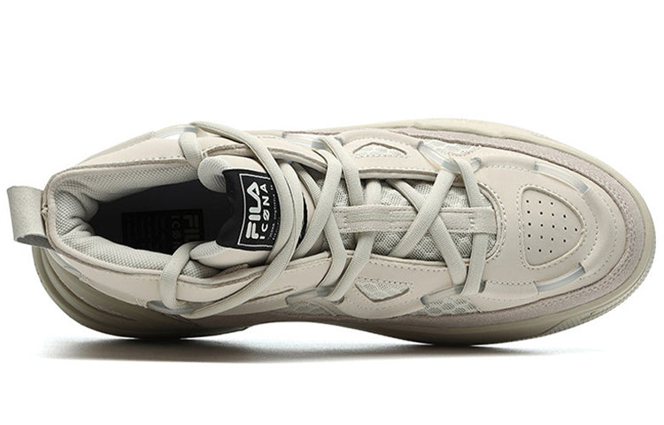 FILA High Top Retro Basketball Shoes Gray F12M141201FLF