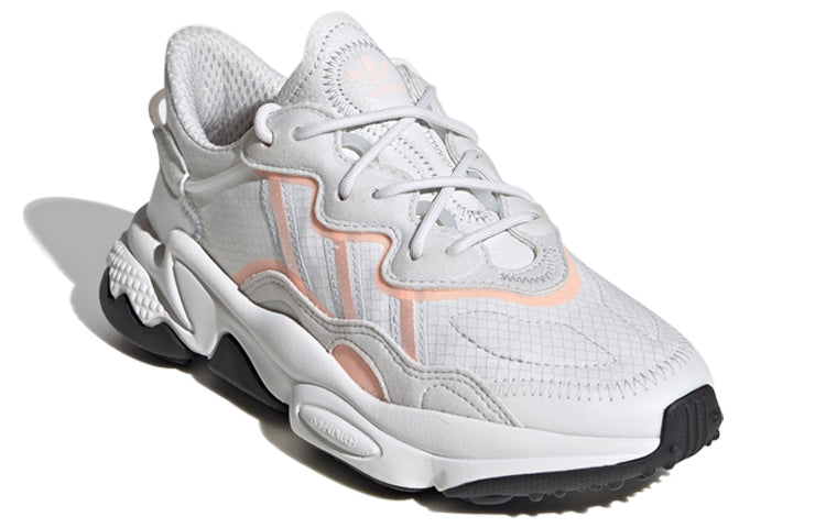 (GS) adidas Originals Ozweego Shoes 'White Gray Orange' FV5827
