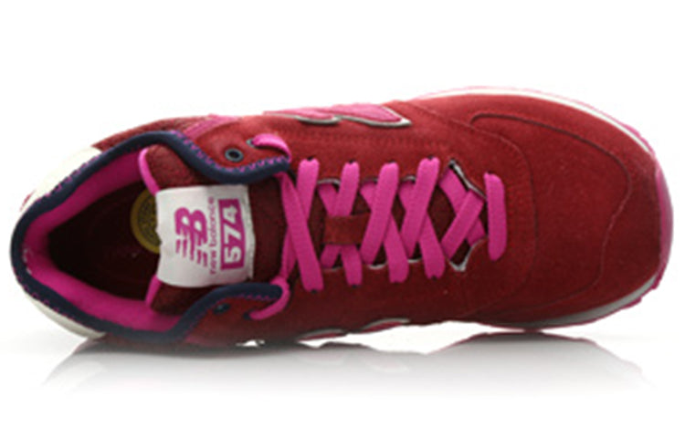 (WMNS) New Balance 574 Series Mid Retro Mid-Top Pink/Red WH574XY