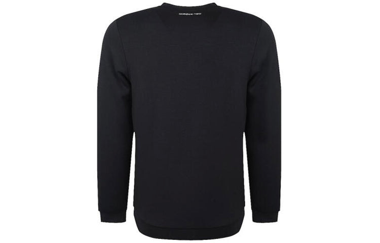 adidas neo M CS Sweatshirt Athleisure Casual Sports Round Neck Pullover Black DZ8718
