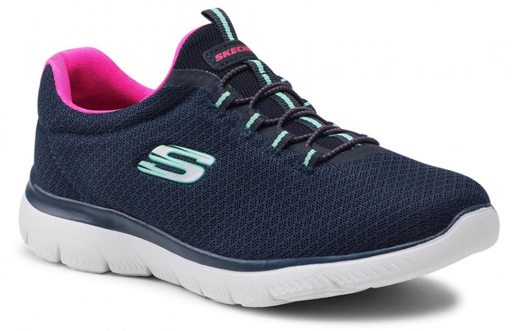 (WMNS) Skechers Summits Louvin 'Navy Pink' 12980-NVHP
