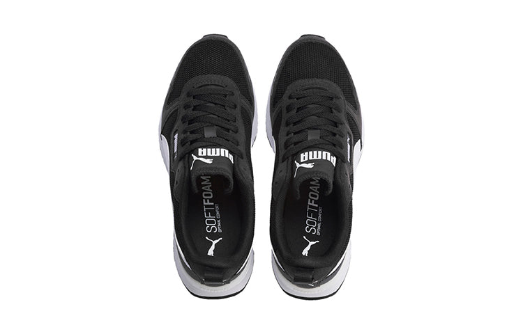 (GS) PUMA R78 'Black White' 373616-01