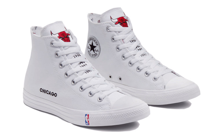 Chicago Bulls Converse X NBA Chuck Taylor All Star 'White Red' 169091C