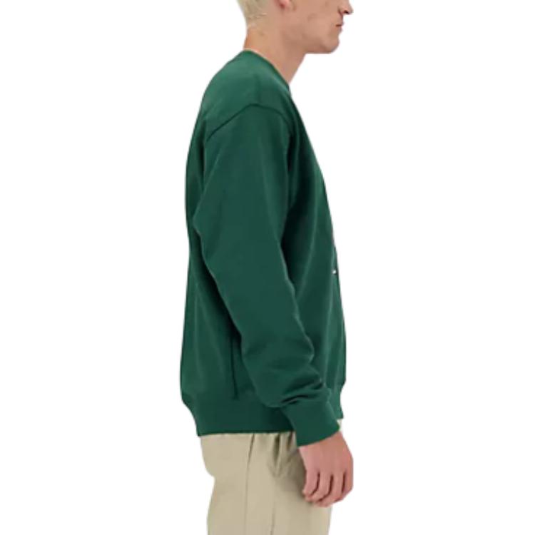 New Balance Athletics Sport Style Relaxed Crew Asia Sizing 'Green' MT41538-NWG