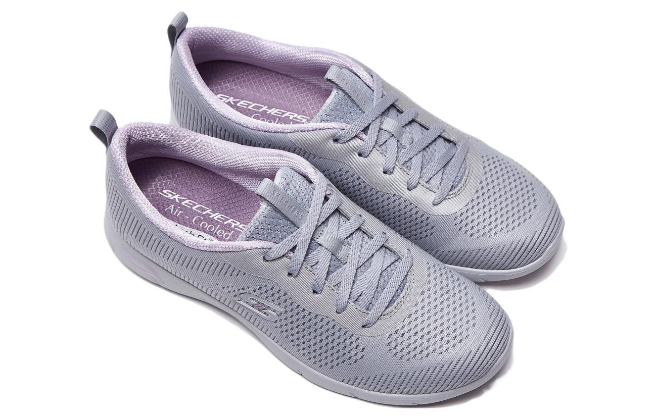 (WMNS) Skechers Arch Fit Refine-Classy Doll 'Grey Lavender' 104390-GYLV