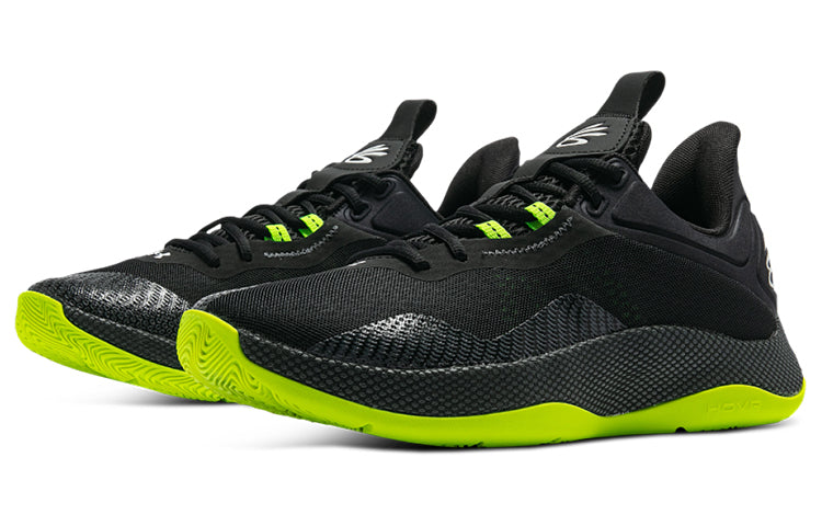 Under Armour Curry 2 HOVR Splash 'Black Green' 3025636-001