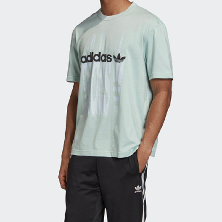 adidas originals SS20 R.V.Y Printing Short Sleeve Green FM2220