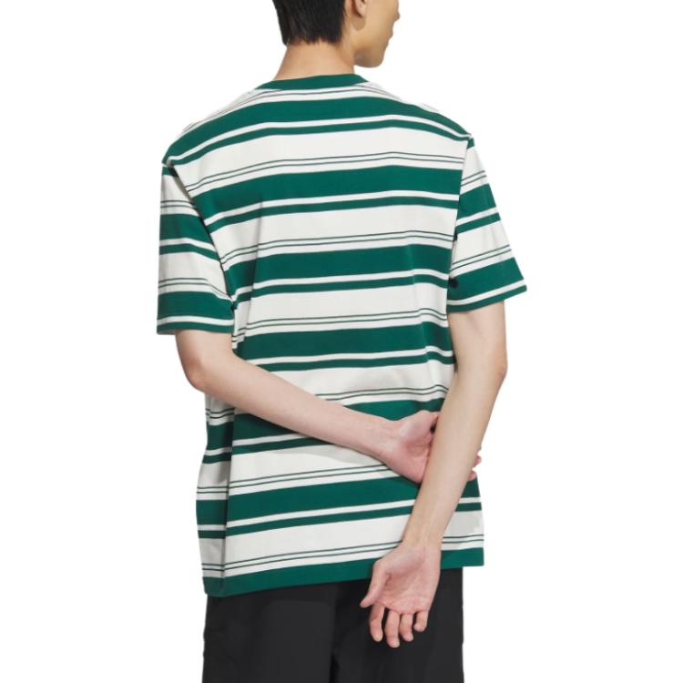 adidas SPW Stripe T-Shirts 'Green White' IS4958