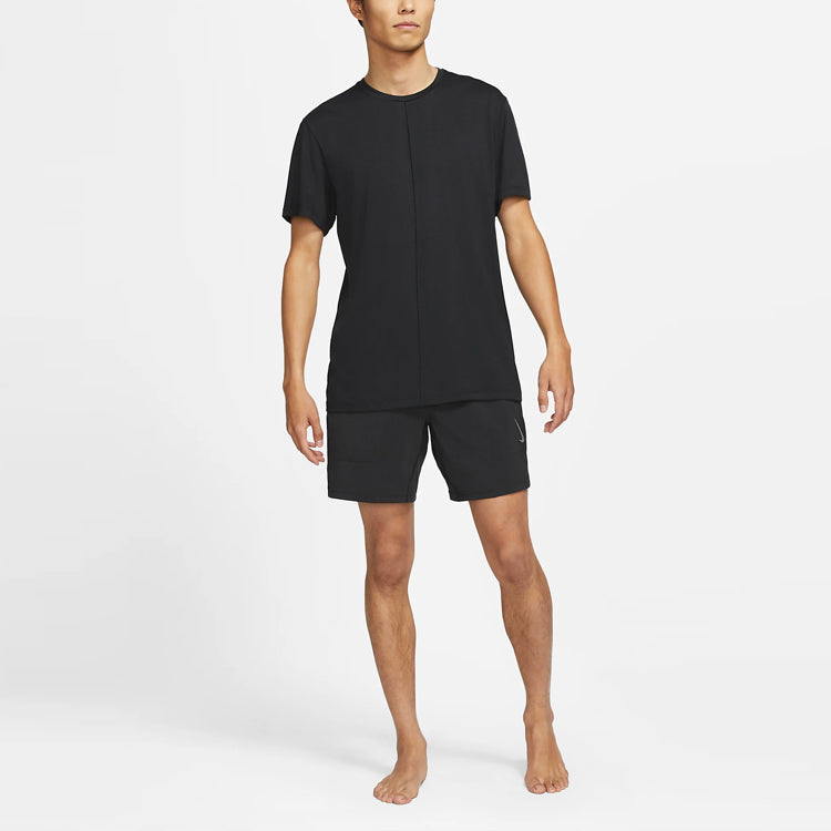Nike Yoga Dri-FIT Running Training Quick Dry Sports Shorts Black CZ2236-070