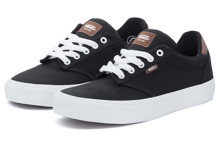 Vans Atwood Low-Top Sneakers Black/Brown VN0A3WKWW5E
