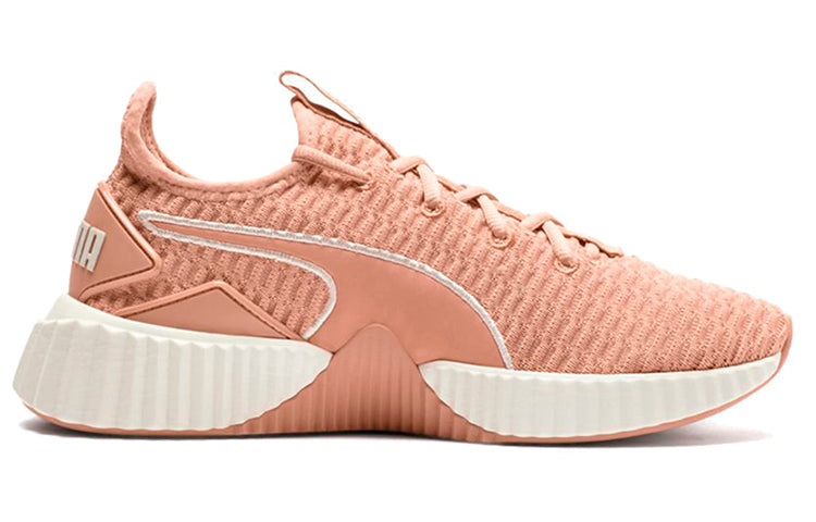 (WMNS) PUMA Defy Low Running Shoes Orange/White 190949-05