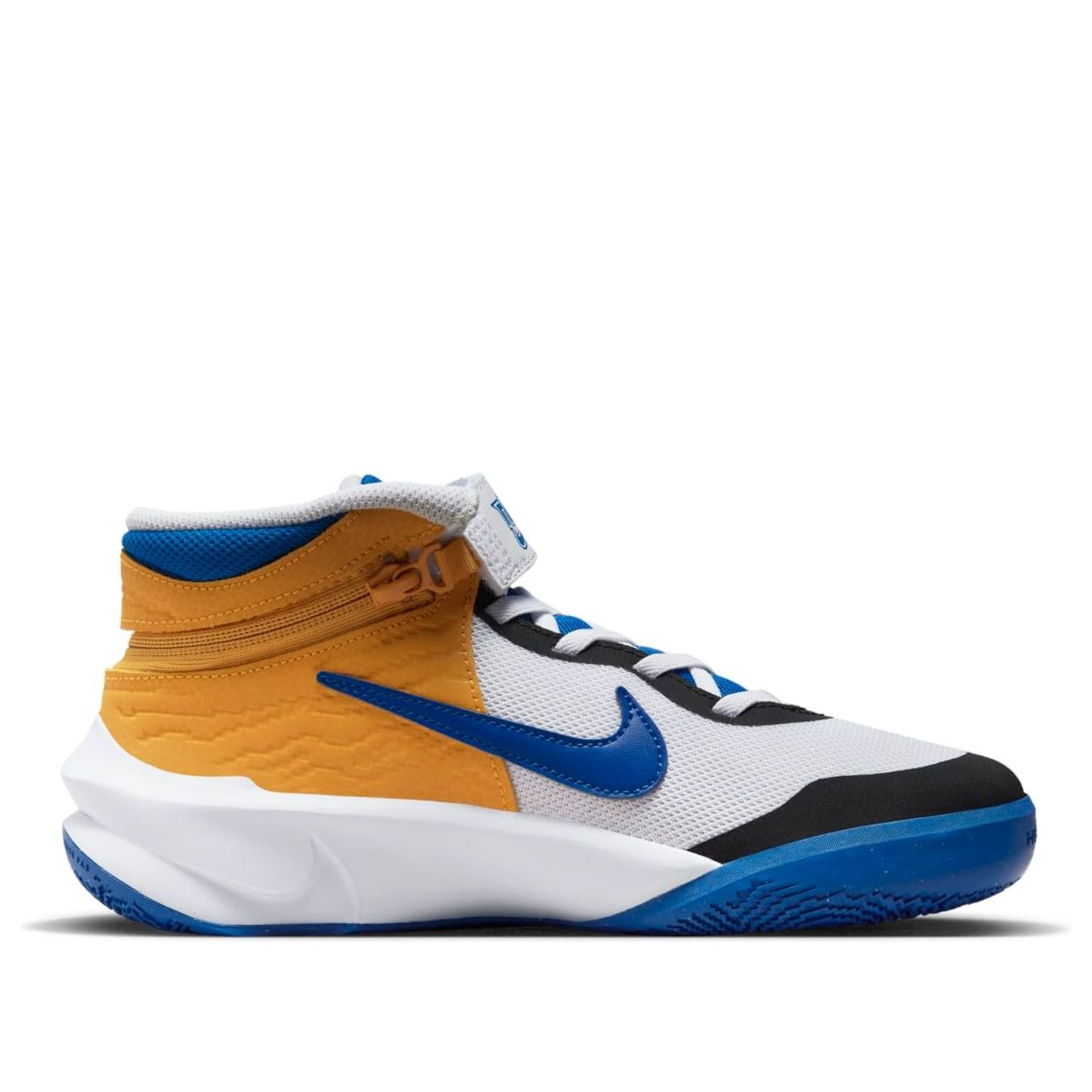 (GS) Nike Team Hustle D10 FlyEase 'White Game Royal' DZ2760-141