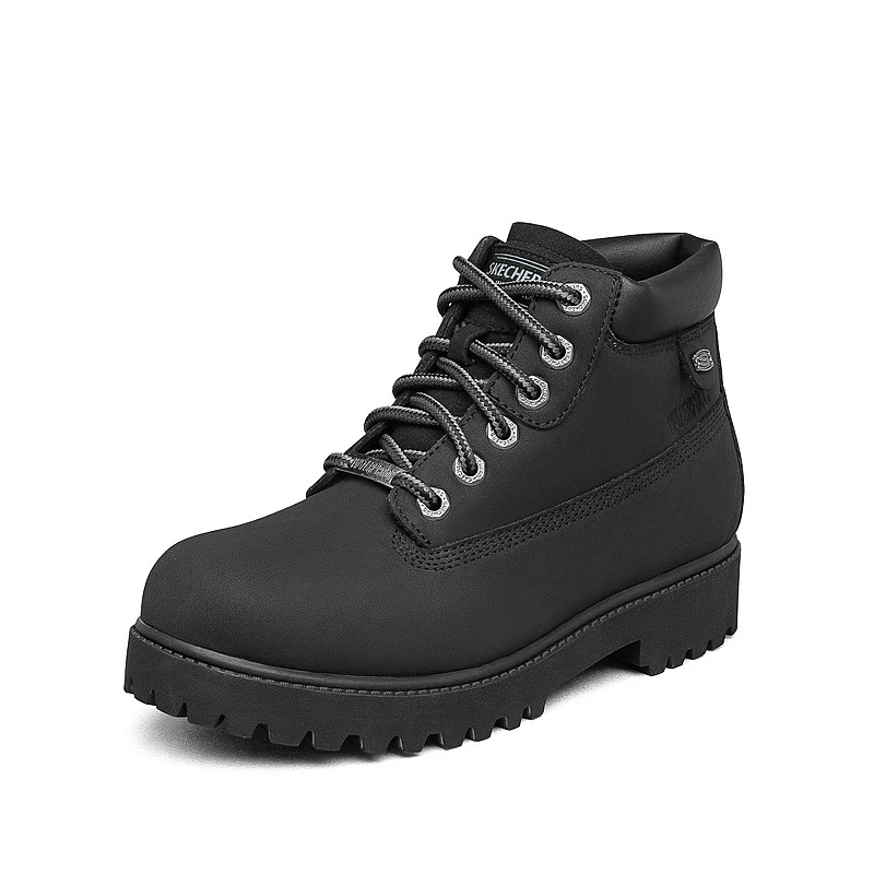(WMNS) Skechers Sargeants-Verdict Waterproof Boots 'Black' 44369-BOL