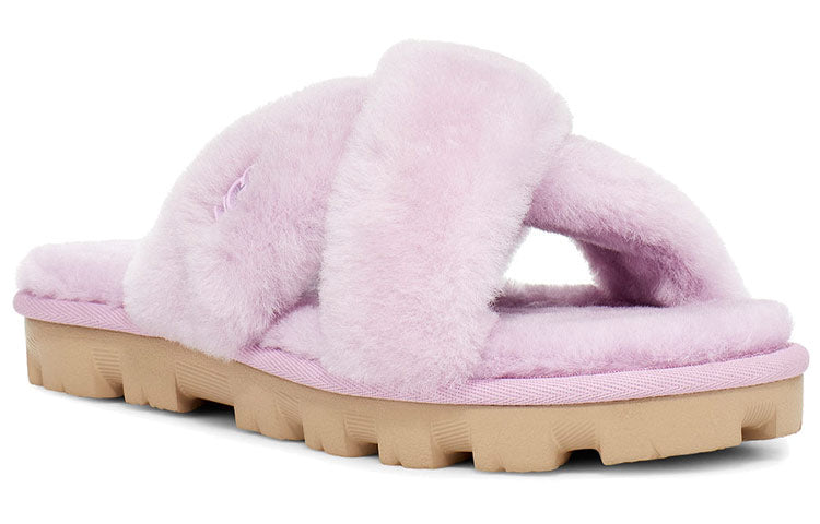(WMNS) UGG Fuzzette Minimalistic Soft Sole Cozy Purple 1107955-CATR