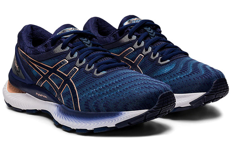 (WMNS) ASICS Gel-Nimbus 22 'Grey Floss Peacoat' 1012A587-401