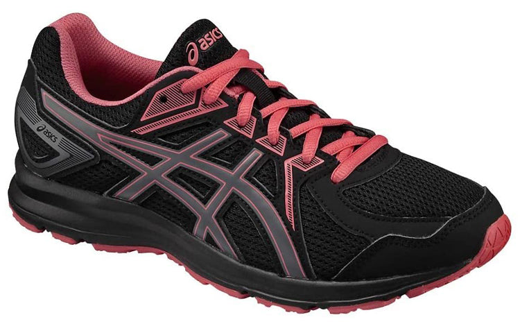 (WMNS) ASICS Lady Jog 100 2 'Black Red' TJG139-9097