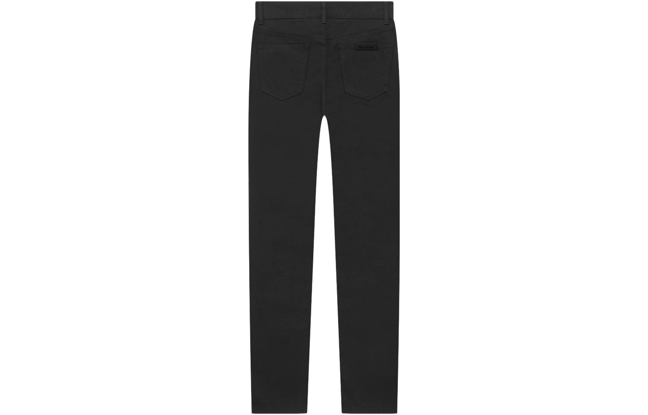 Fear of God Essentials SS23 5 Pocket Jean 'Jet Black' 130SP234110F