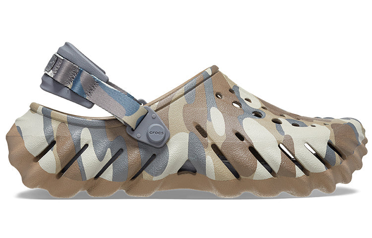 Crocs Echo Camo Redux Clog 'Charcoal Camo Green' 209134-025
