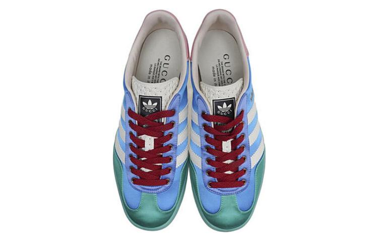 (WMNS) adidas x Gucci Gazelle 'Light Blue Silk' 707867-U7R10-3660