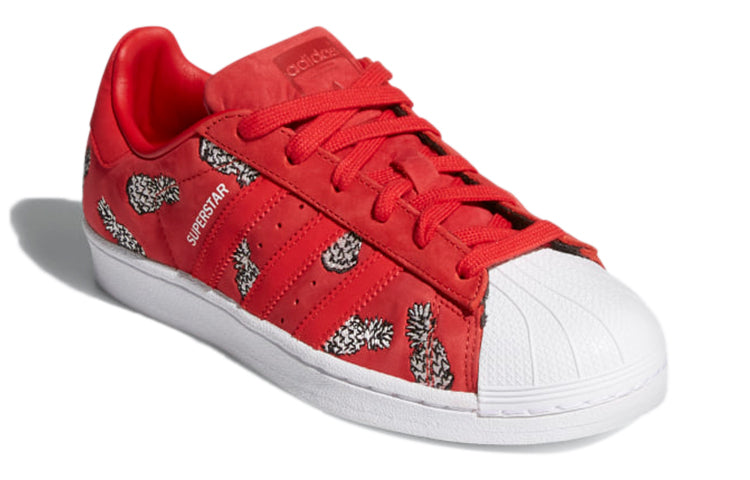 (WMNS) adidas Originals Superstar 'Red White' B28040