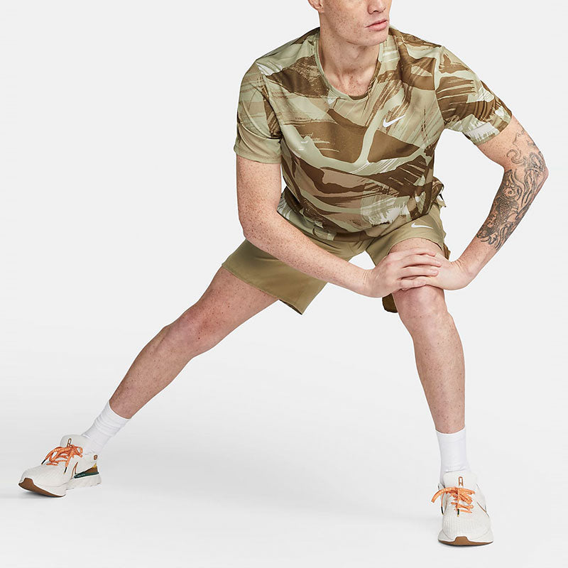 Nike Dri-Fit Miler Camouflage Running T-Shirt 'Hazel Rush' FD4053-242