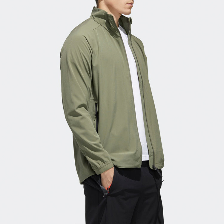 adidas Sports Stand Collar Jacket Green FM7532