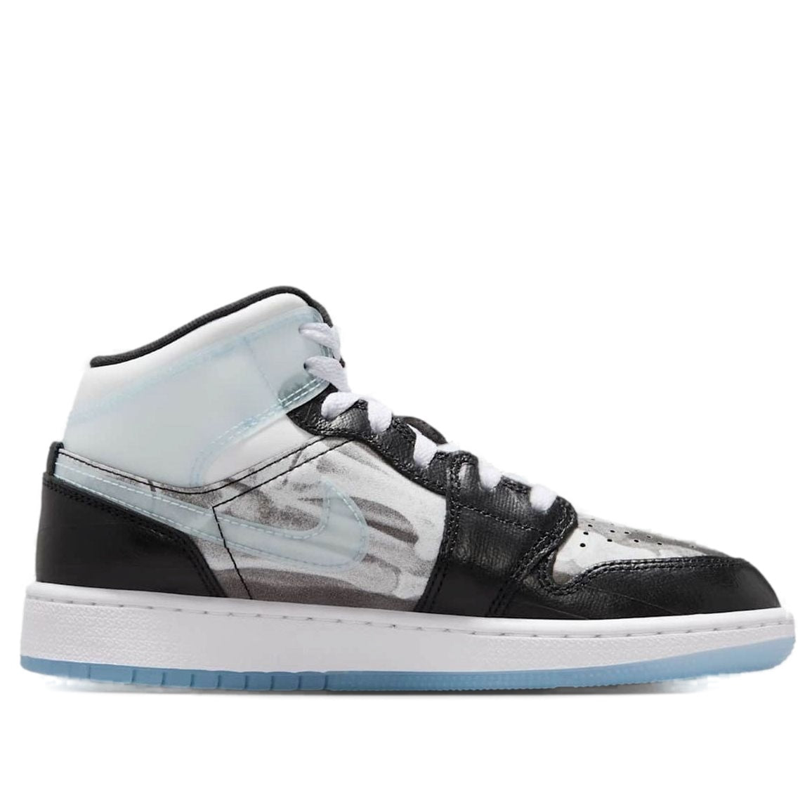 (GS) Air Jordan 1 Mid 'X-Ray' HF3210-001
