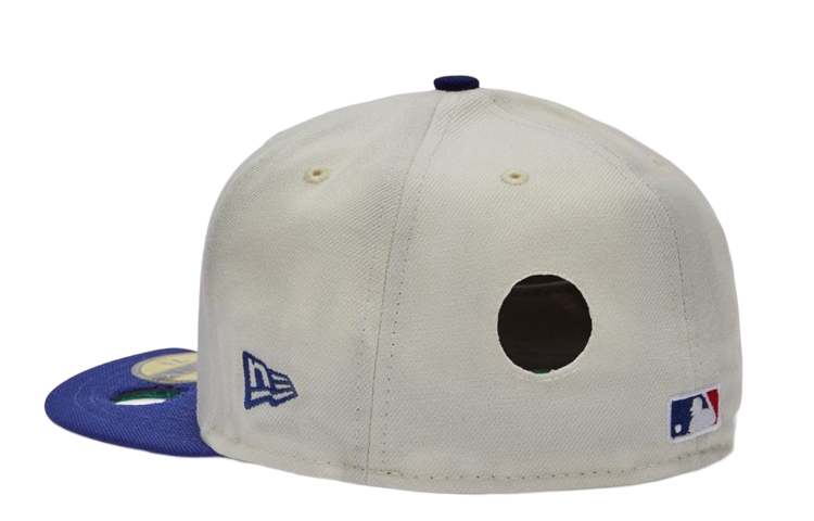 Men's Off-White Logo logo Embroidered Hole Creamy White Cap CAP-17263817