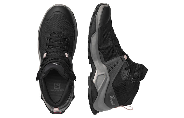 (WMNS) Salomon X Raise 2 Mid Gore-Tex 'Black' 416006