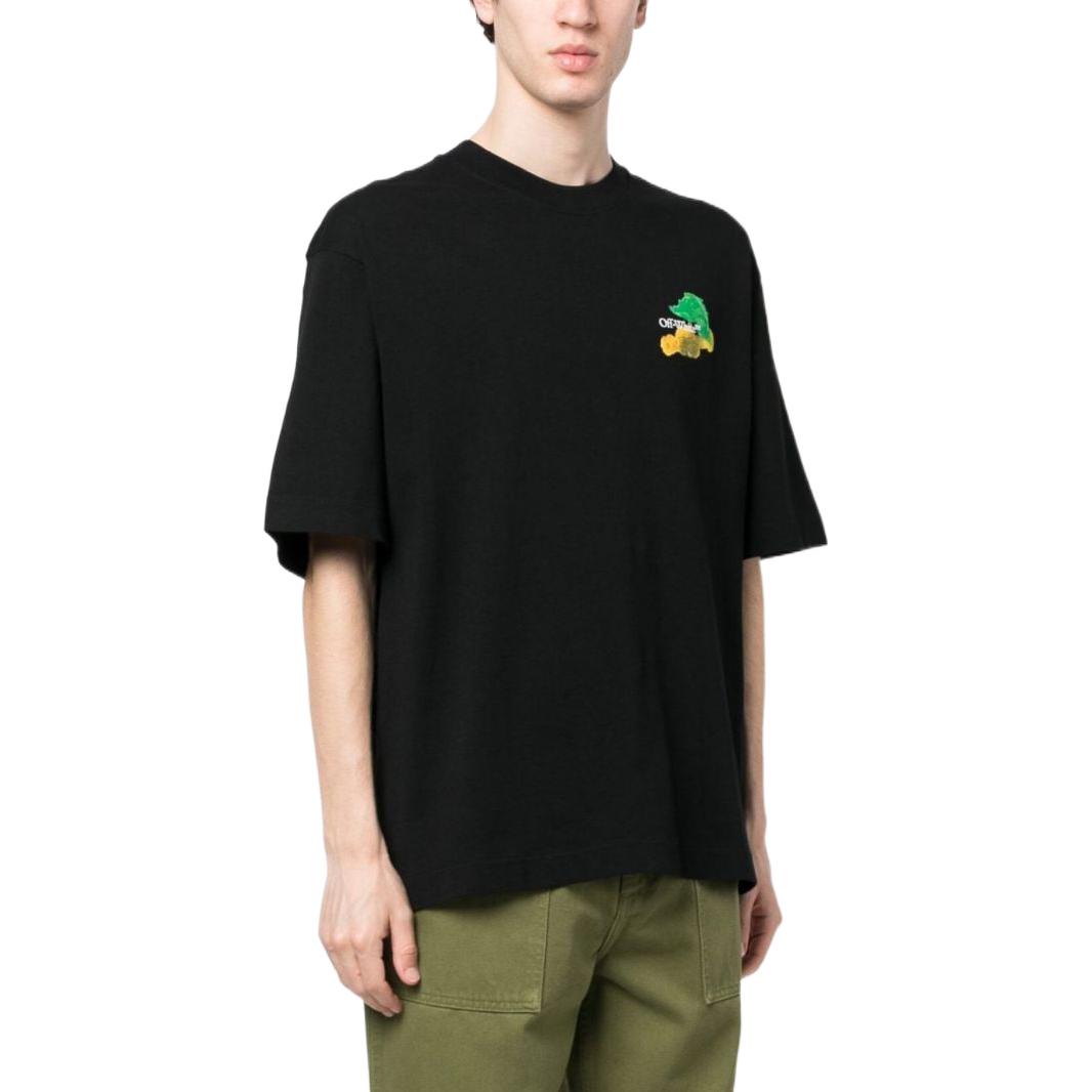 Off-White SS23 Brush Arrow Tee OMAA027S23JER0041084