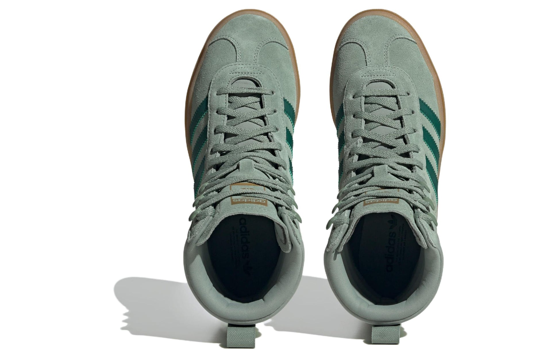 (WMNS) adidas Gazelle Boot 'Silver Green Gum' ID6982