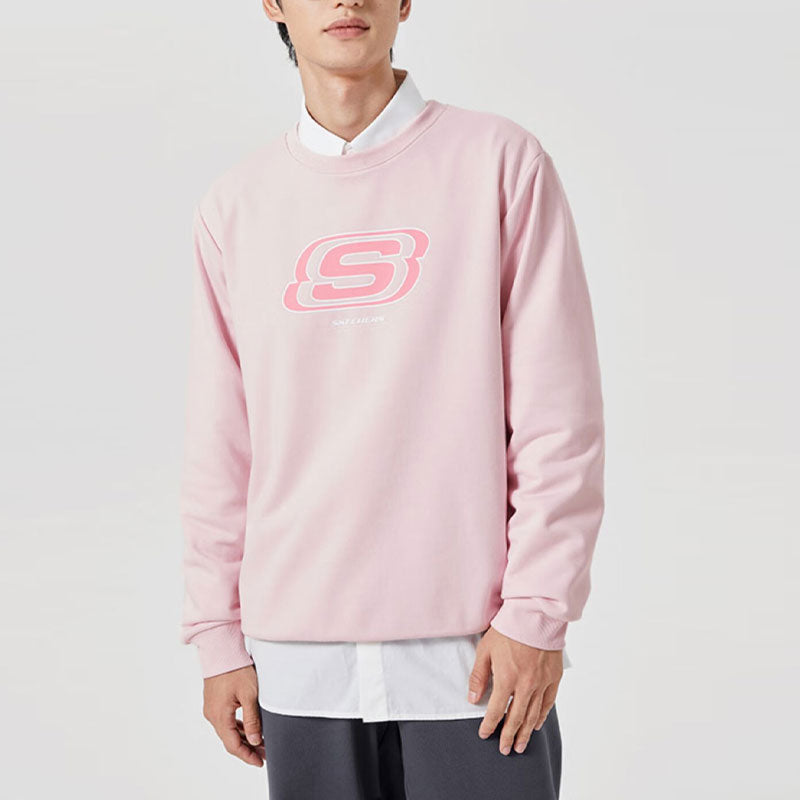 Skechers S Letter Crew Sweater 'Pink' L322U083-01NX