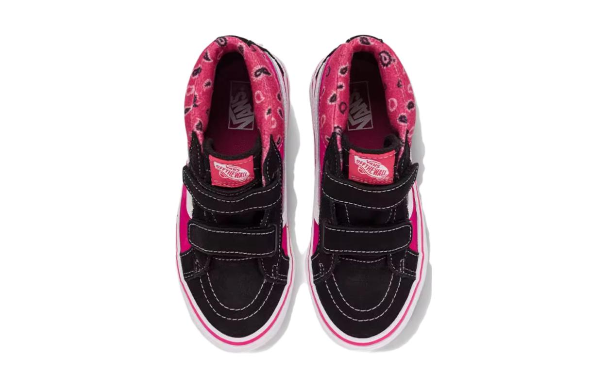 (GS) Vans Paisley Sk8-Mid Reissue 'Pink Black' VN0A5KROB9P