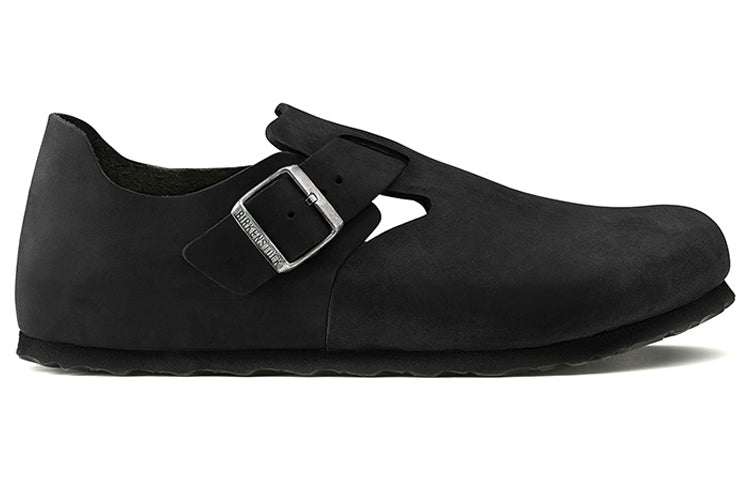 Birkenstock London Oiled Leather 'Black' 166541