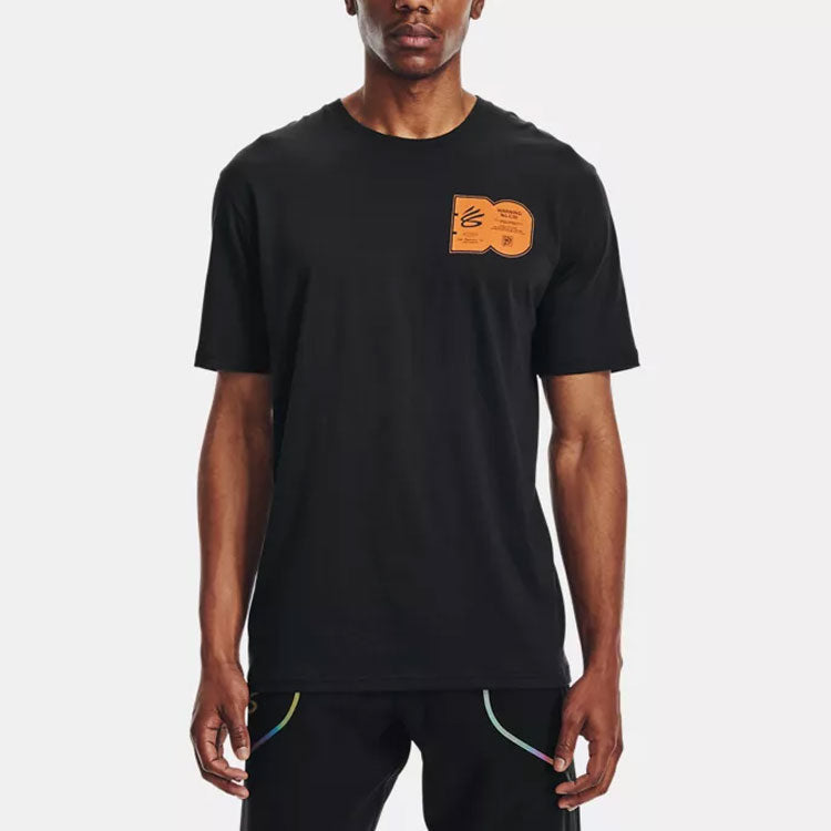 Under Armour Curry Athleisure T-Shirt 'Black' 1364968-001