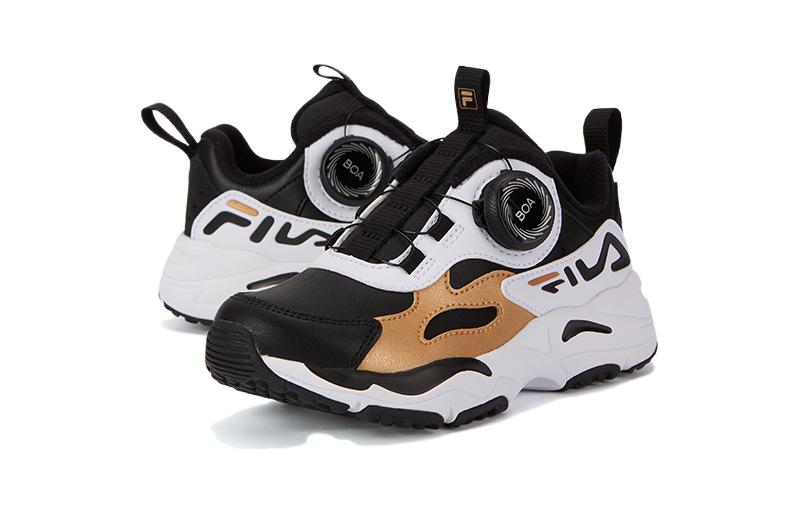 (GS) FILA BOA Running Shoes 'Black White Tan' K54B241191PBG