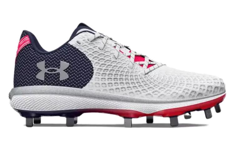 (WMNS) Under Armour UA Glyde 2 MT LE Softball Cleats 'White Black Red' 3026602-100