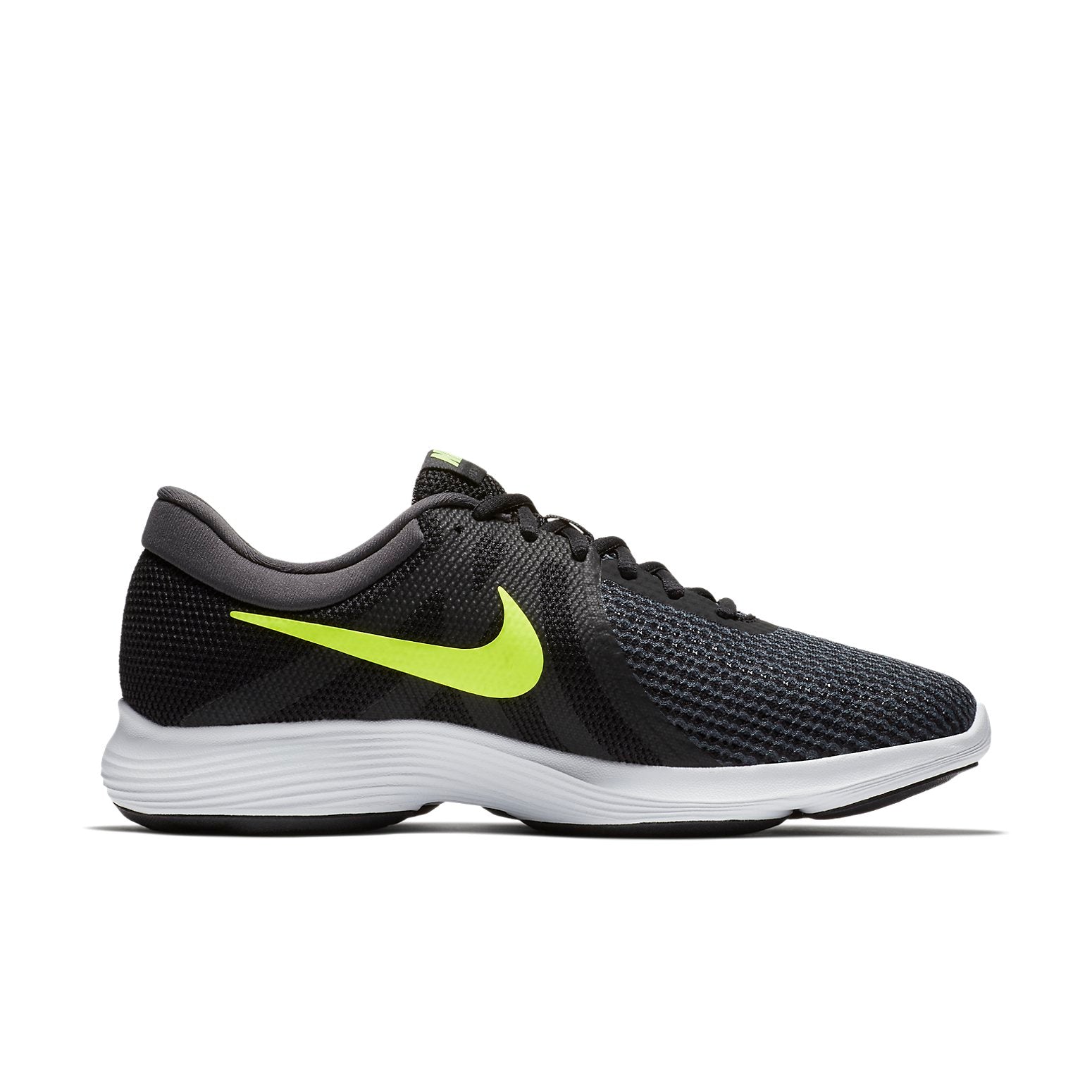 Nike Revolution 4 Low-Top Black/Yellow AJ3490-007