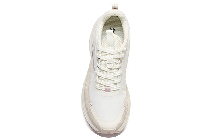 (WMNS) ANTA Running Series Sneakers Trail 'White Grey' 122045520-4