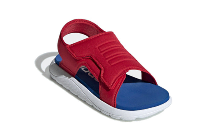 (PS) adidas Comfort Sandal C Soft Sole Cozy Sports Red Blue White Sandals 'Red Blue White' EG2234