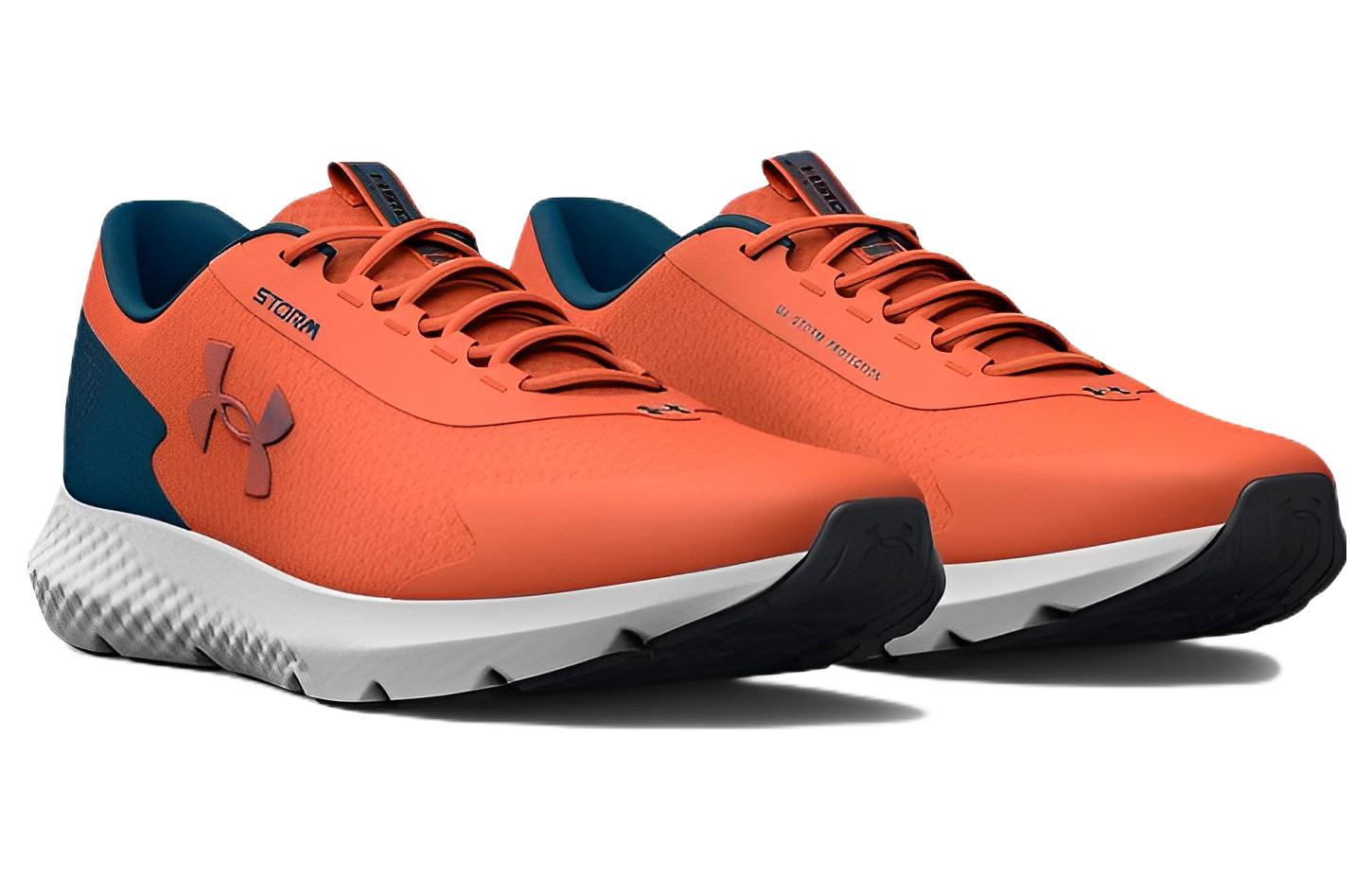 Under Armour Charged Rogue 3 Storm 'Panic Orange Petrol Blue' 3025523-800